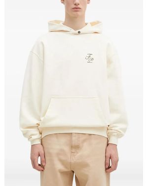 Filling Pieces Hoodie mit Garten-Print - Natur