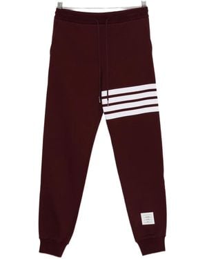 Thom Browne Classic Track Trousers - Red