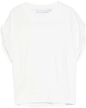 Proenza Schouler T-Shirt Mit Umschlag - Weiß
