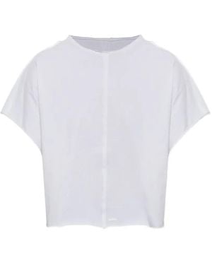 Rethinkit Studios T-Shirt Con Cuciture A Vista - Bianco