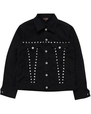 COMME DES GARÇON BLACK Studded Jacket - Black