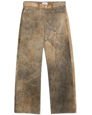 Agolde Afton Faded Jeans - Natural