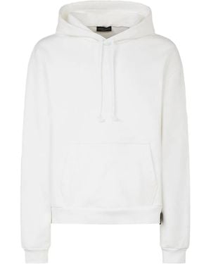 Giuseppe Zanotti Logo-Print Hoodie - White