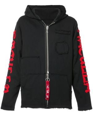 Haculla Shocked 2 Death Hoodie - Black