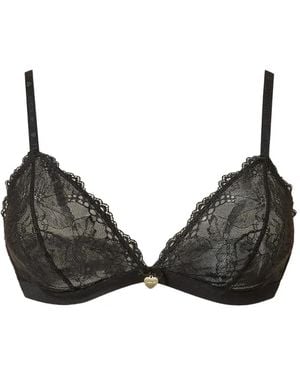Twinset Triangel-Bh Aus Spitze - Schwarz