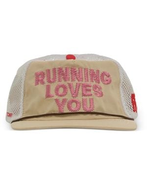 ALEX ZONO Running Loves You Cap Hat - Pink