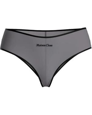 Maison Close La Parisienne Hipster Briefs - Gray