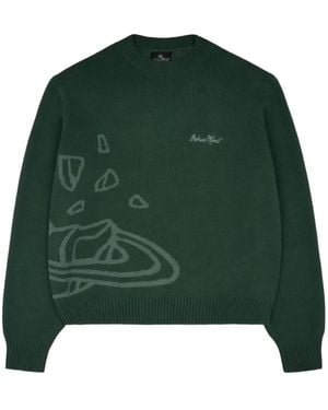 BROKEN PLANET Graphics Jumper - Green