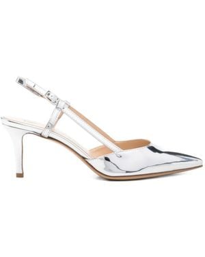 Fabio Rusconi Pointed-Toe Court Shoes - White