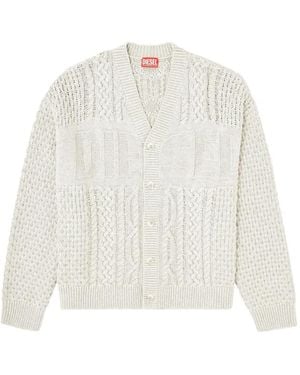 DIESEL K-Antoine Cardigan - White