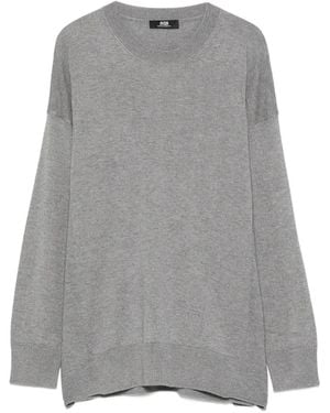 Alpha Studio Pull À Fente Latérale - Grey