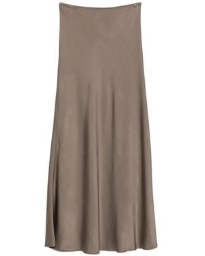 Fabiana Filippi Long Skirt - Brown