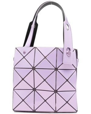 Issey Miyake Lucent Geometric Tote Bag - Purple