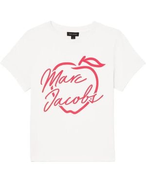 Marc Jacobs T-Shirt Mit Logo-Print - Pink