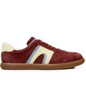 Camper Pelotas Soller Nubuck Leather Sneakers - Brown