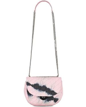 Philosophy Di Lorenzo Serafini Quilted Tie-Dye Shoulder Bag - White