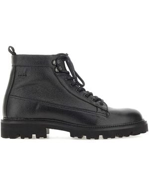 BOSS Julyo Halb Leather Boots - ブラック