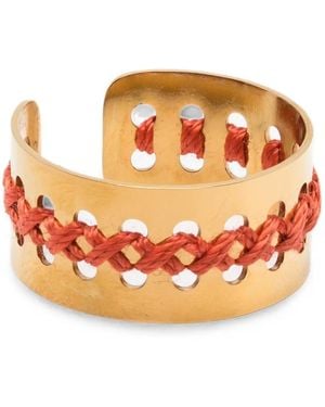 L'EIGHT STUDIO Bague À Broderies - Orange