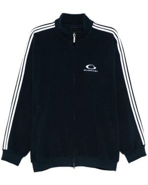 Balenciaga Sudadera Loop Sports Icon con cremallera - Azul