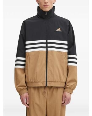 adidas Striped Panel Jacket - Blue