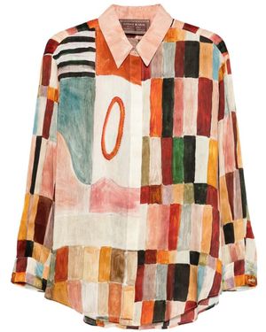 ALÉMAIS X Laurence Leenaert Marjorelle Shirt - White