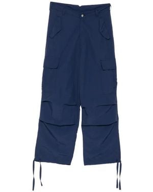 Rhude Parachute Cargo Trousers - Blue