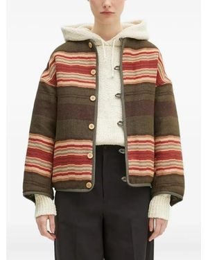 Visvim Sudadera de punto con capucha - Negro