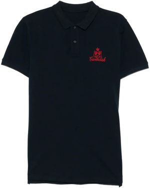 CAVENDISH® Logo-Embroidered Polo Shirt - Black
