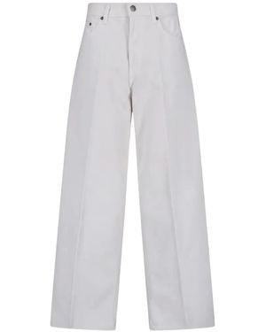 Haikure Bethany Jeans Mit Weitem Bein - Weiß