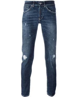 Dondup 'George' Distressed Jeans - Blu