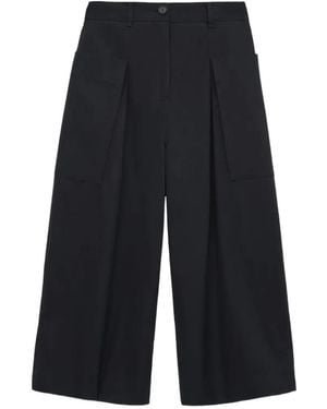 Loewe Buttoned Pocket Pants - Black