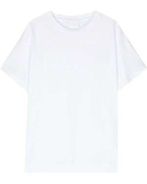 ..,merci Logo-Print Cotton T-Shirt - White