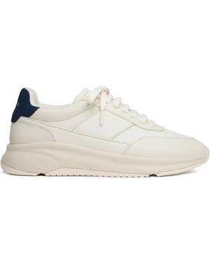 Axel Arigato Genesis Neo Runner Cushioned Sole Leather Trainers - White