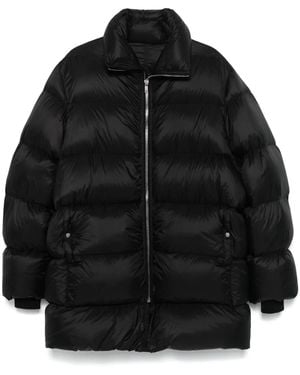 Rick Owens Turtle Raincoat - Black