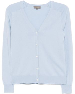 N.Peal Cashmere Lara カーディガン - ブルー