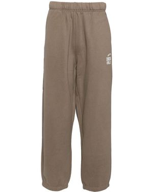 Chocoolate Logo-Print Track Trousers - Natural