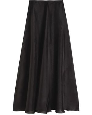 Esse Studios Aire Midi-Rok Met A-Lijn - Zwart