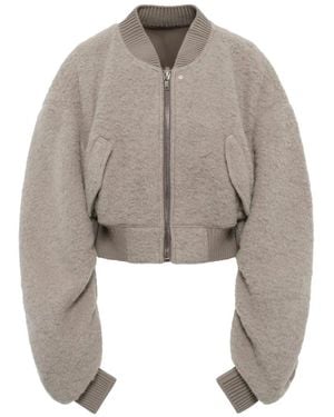 Rick Owens Secchia Cropped Jack - Grijs