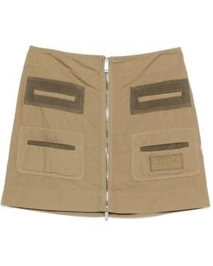 Iceberg Woven Skirt - Natural