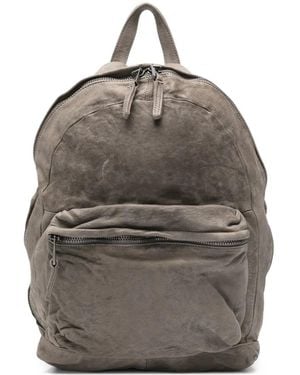 Giorgio Brato Mochila Con Cremallera - Gris