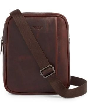 Osprey Small Carter Logo-Embossed Messenger Bag - Brown