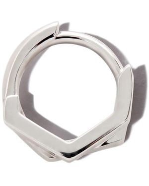 Repossi Orecchini A Cerchio Antifer - Metallizzato