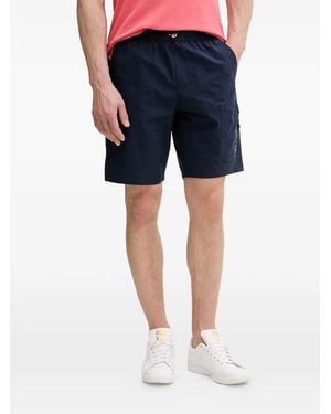 Bogner Fire + Ice Pavel Logo-Print Drawstring Shorts - Blue