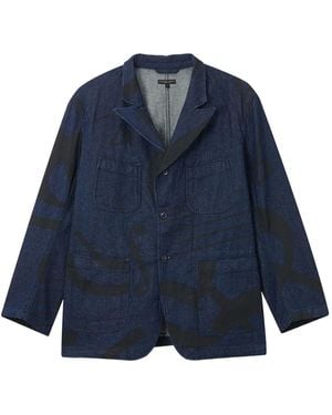 Engineered Garments Bedford Blazer - Blau