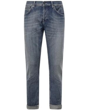 Dondup Vaqueros Skinny George Con Efecto Degradado - Azul