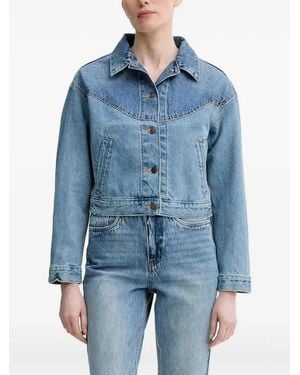 Levi's Point-Collar Denim Jacket - Blue