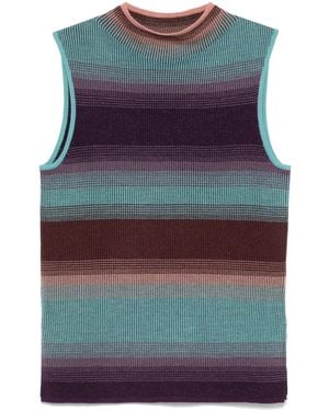 Paul Smith Striped Tank Top - Blue