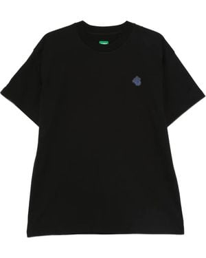 flâneur Logo-Patch T-Shirt - Black