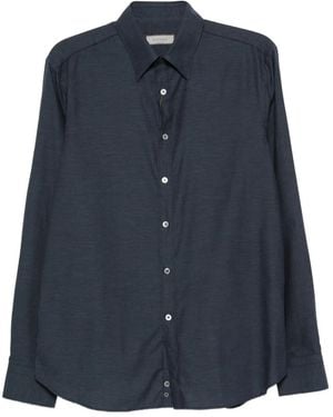 Canali Cotton Shirt - Blue