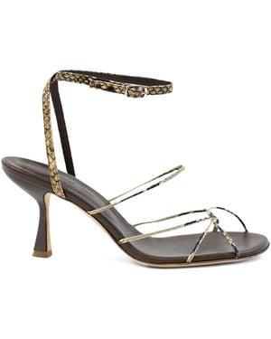 Christopher Esber Serpent Heel Sandals - White